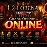 L2LORENA Lineage 2 logotipo do servidor