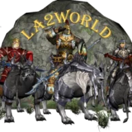 La2world.pw Lineage 2 server logo