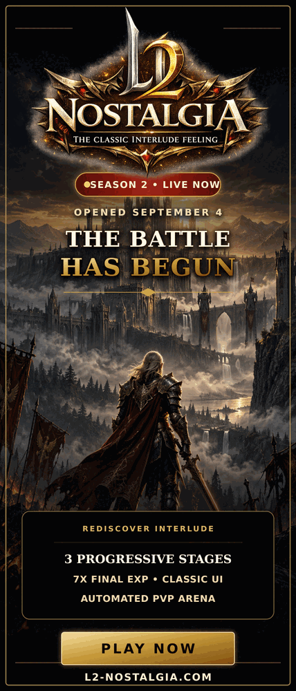 L2 Nostalgia Lineage 2 banner