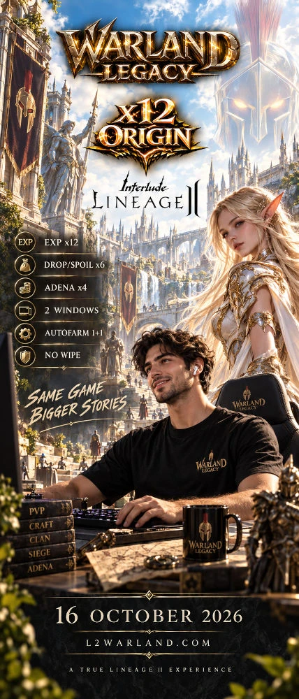 L2Warland.com Lineage 2 banner